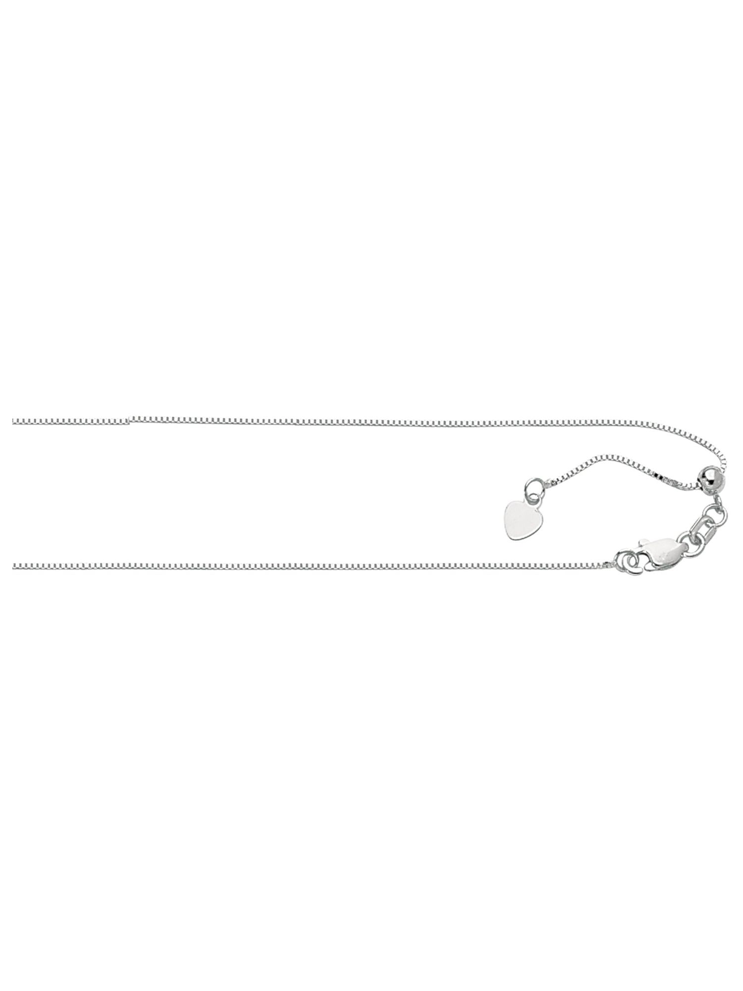 Finejewelers 14 Kt White Gold 18 Inch 1.4mm Bright Cut Alternate Mariner Chain with Spring Ring Clasp Finejewelers 14 Kt White Gold 18 Inch 1.4mm Bright Cut Alternate Mariner Chain with Spring Ring Clasp